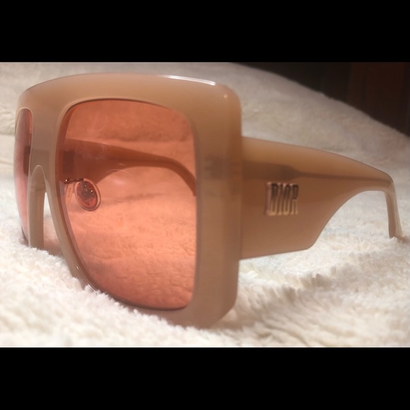 Christian Dior Sunglasses - Dior Power 2 - lightweight - nude/pink *Brand new!* - Picture 1 of 14